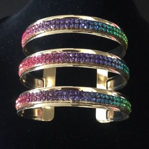 Multi-Color Cuff Bracelet